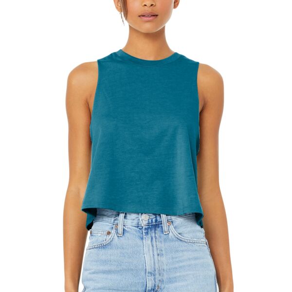 Women's Racerback Cropped Tank Thumbnail
