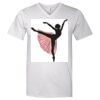 Lightweight Ringspun V-Neck "Soft Feel" T-Shirt Thumbnail