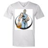 Lightweight Ringspun V-Neck "Soft Feel" T-Shirt Thumbnail