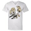 Lightweight Ringspun V-Neck "Soft Feel" T-Shirt Thumbnail
