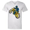 Lightweight Ringspun V-Neck "Soft Feel" T-Shirt Thumbnail