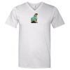 Lightweight Ringspun V-Neck "Soft Feel" T-Shirt Thumbnail