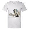 Lightweight Ringspun V-Neck "Soft Feel" T-Shirt Thumbnail