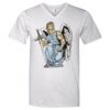 Lightweight Ringspun V-Neck "Soft Feel" T-Shirt Thumbnail