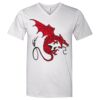 Lightweight Ringspun V-Neck "Soft Feel" T-Shirt Thumbnail