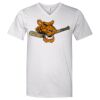 Lightweight Ringspun V-Neck "Soft Feel" T-Shirt Thumbnail