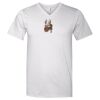 Lightweight Ringspun V-Neck "Soft Feel" T-Shirt Thumbnail