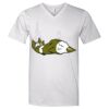 Lightweight Ringspun V-Neck "Soft Feel" T-Shirt Thumbnail