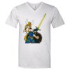 Lightweight Ringspun V-Neck "Soft Feel" T-Shirt Thumbnail