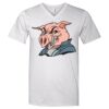 Lightweight Ringspun V-Neck "Soft Feel" T-Shirt Thumbnail