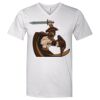 Lightweight Ringspun V-Neck "Soft Feel" T-Shirt Thumbnail
