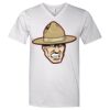 Lightweight Ringspun V-Neck "Soft Feel" T-Shirt Thumbnail