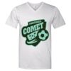Lightweight Ringspun V-Neck "Soft Feel" T-Shirt Thumbnail