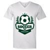 Lightweight Ringspun V-Neck "Soft Feel" T-Shirt Thumbnail