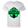 Lightweight Ringspun V-Neck "Soft Feel" T-Shirt Thumbnail