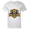 Lightweight Ringspun V-Neck "Soft Feel" T-Shirt Thumbnail