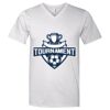 Lightweight Ringspun V-Neck "Soft Feel" T-Shirt Thumbnail