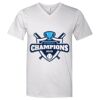 Lightweight Ringspun V-Neck "Soft Feel" T-Shirt Thumbnail