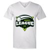 Lightweight Ringspun V-Neck "Soft Feel" T-Shirt Thumbnail