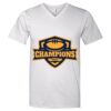 Lightweight Ringspun V-Neck "Soft Feel" T-Shirt Thumbnail