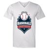 Lightweight Ringspun V-Neck "Soft Feel" T-Shirt Thumbnail