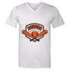 Lightweight Ringspun V-Neck "Soft Feel" T-Shirt Thumbnail