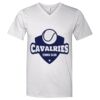 Lightweight Ringspun V-Neck "Soft Feel" T-Shirt Thumbnail
