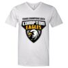Lightweight Ringspun V-Neck "Soft Feel" T-Shirt Thumbnail