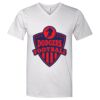 Lightweight Ringspun V-Neck "Soft Feel" T-Shirt Thumbnail