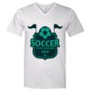 Lightweight Ringspun V-Neck "Soft Feel" T-Shirt Thumbnail