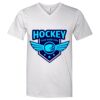Lightweight Ringspun V-Neck "Soft Feel" T-Shirt Thumbnail