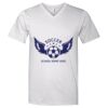 Lightweight Ringspun V-Neck "Soft Feel" T-Shirt Thumbnail
