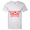 Lightweight Ringspun V-Neck "Soft Feel" T-Shirt Thumbnail