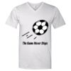 Lightweight Ringspun V-Neck "Soft Feel" T-Shirt Thumbnail