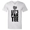 Lightweight Ringspun V-Neck "Soft Feel" T-Shirt Thumbnail