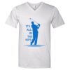 Lightweight Ringspun V-Neck "Soft Feel" T-Shirt Thumbnail