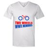 Lightweight Ringspun V-Neck "Soft Feel" T-Shirt Thumbnail