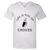 Lightweight Ringspun V-Neck "Soft Feel" T-Shirt Thumbnail