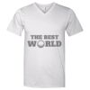 Lightweight Ringspun V-Neck "Soft Feel" T-Shirt Thumbnail