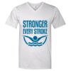 Lightweight Ringspun V-Neck "Soft Feel" T-Shirt Thumbnail