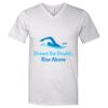Lightweight Ringspun V-Neck "Soft Feel" T-Shirt Thumbnail