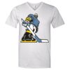 Lightweight Ringspun V-Neck "Soft Feel" T-Shirt Thumbnail