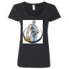 Softstyle Women's Deep Scoopneck T-Shirt Thumbnail