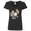 Softstyle Women's Deep Scoopneck T-Shirt Thumbnail