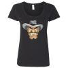 Softstyle Women's Deep Scoopneck T-Shirt Thumbnail