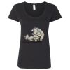 Softstyle Women's Deep Scoopneck T-Shirt Thumbnail