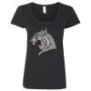 Softstyle Women's Deep Scoopneck T-Shirt Thumbnail