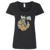 Softstyle Women's Deep Scoopneck T-Shirt Thumbnail