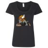 Softstyle Women's Deep Scoopneck T-Shirt Thumbnail