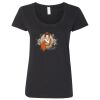 Softstyle Women's Deep Scoopneck T-Shirt Thumbnail